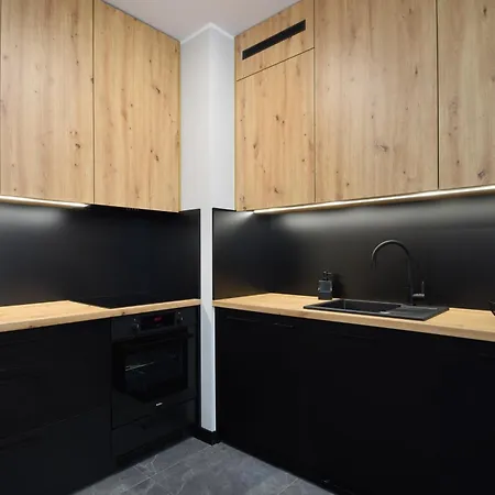 Premium Black&white By Lookap Apartment *